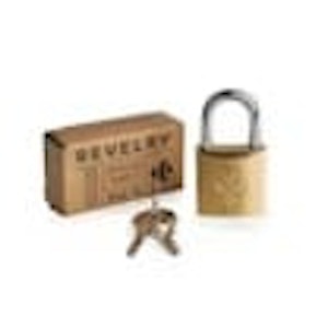 Humble & Fume - Revelry Supply - Brass 3/4" Padlock w/ Keys