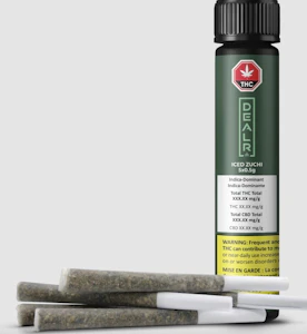 DEALR - ICED ZUCHI PRE-ROLLS -5 X 0.5g