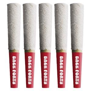 BACK FORTY - Frosted Icicles Infused Pre-Roll - Sour Cherry 5x0.5g Resin