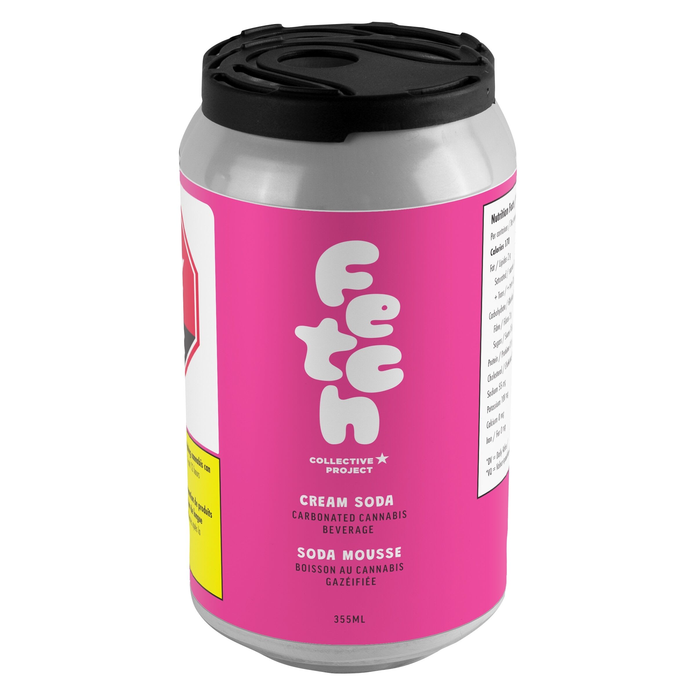 (Fetch) Cream Soda THC 355mL soda