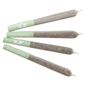 QOB | Fit Pre-Workout Infused Pre-Rolls - Hybrid - 4x0.5g