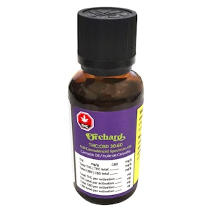 Orchard - THC:CBD 30:60 Full Cannabinoid Spectrum Oil 30ml Oils