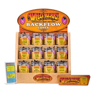 Wild Berry - Wild Berry - Backflow Cones - 5 Cones