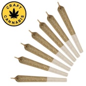 Indica (Wedding Crasher x Platinum Puff) 7 x 0.5g Pre-Rolls