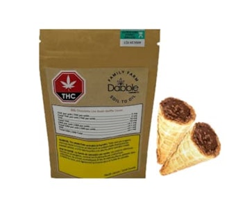 Dabble Cannabis Co. - Milk Chocolate Live Resin Waffle Cones