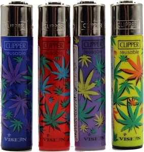 Smoke Arsenal  - Clipper Lighters - Leaves Mix