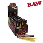 RAW BLACK CONES 6PK
