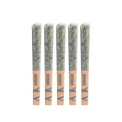24K GOLD SATIVA CRUSHED DIAMOND INFUSED PRE-ROLLS - 2.5