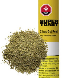 Super Toast - Citrus Got Real Pop n' Pour 3.5g Milled - Supertoast