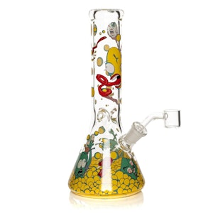 Red Eye Glass - Red Eye Glass - 8.5" Monster Ball Pit Concentrate Rig