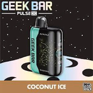 Accessories - Geek Bar Pulse X Coconut Ice 25,000 Puffs Disposable Vape
