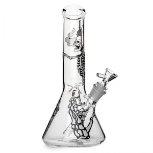 Red Eye Glass - Red Eye Glass - 12 Inch Skelebong Beaker Base Water Pipe - 14mm (F)