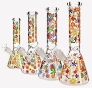 Garden Flowers Bong 10 inch