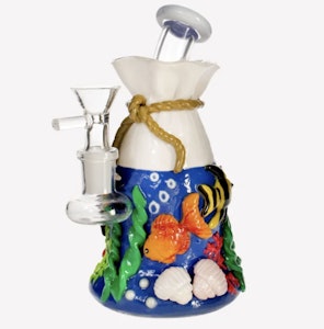 Headsworld  - Fish in a Bag Bong 6.5 inch