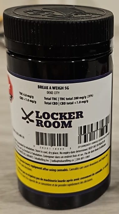 Locker Room | Break A Weigh - Deke City | 5g Flower