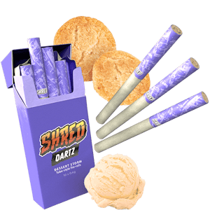 SHRED - SHRED Dessert Storm Dartz Pre-Roll 10x0.4g