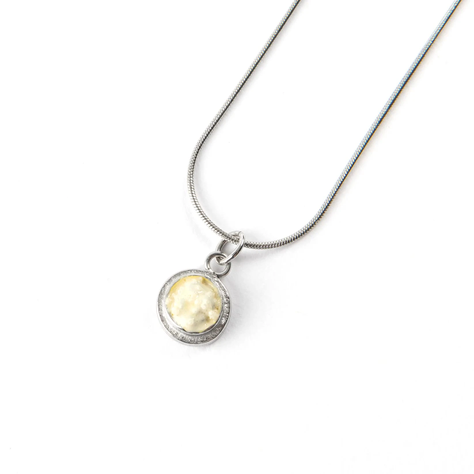 Frankie Smoke - Dab Charm Necklace - Silver Main Image