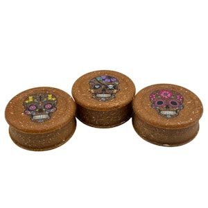Smoke Arsenal - Arsenal Sugar Skull Timber 61mm 3-Pc Grinder