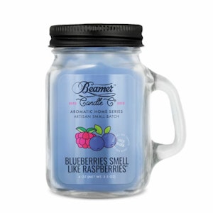 HUMBLE AND FUME - Beamer Mason Jar Smoke Killer Blueberries Smells Like Raspberries | 12oz