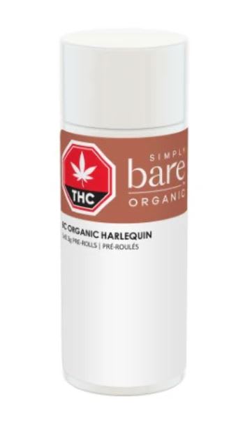 1.5G HARLEQUIN (BC ORGANIC) PRE-ROLLS
