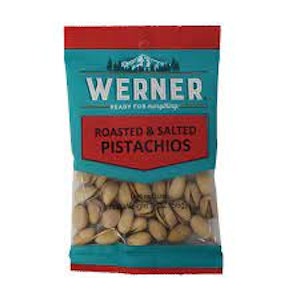 Star Wholesale LTD. - Werner Roasted & Salted Pistachios 70g