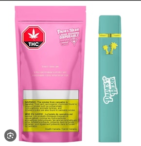Papa's Herb - Papa's Herb Hybrid Bubba Gmm Liquid Diamond 0.95g Disposable Vape