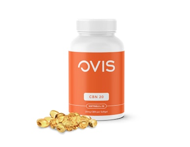 Ovis - Ovis CBN in MCT Oil    (20 mg X10 Soft Gels)