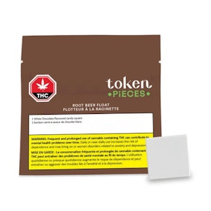 Token Pieces - Root Beer Float 1 x 7g Chocolate