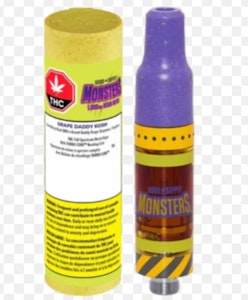 Good Supply Monsters - Monsters Grape Daddy Kush 1.5g Prefilled Vape Cartridge Good Supply