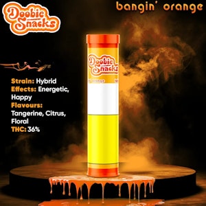 Open Fields - Doobie Snacks - Bangin' Orange Terpene Infused - 4x 0.5g