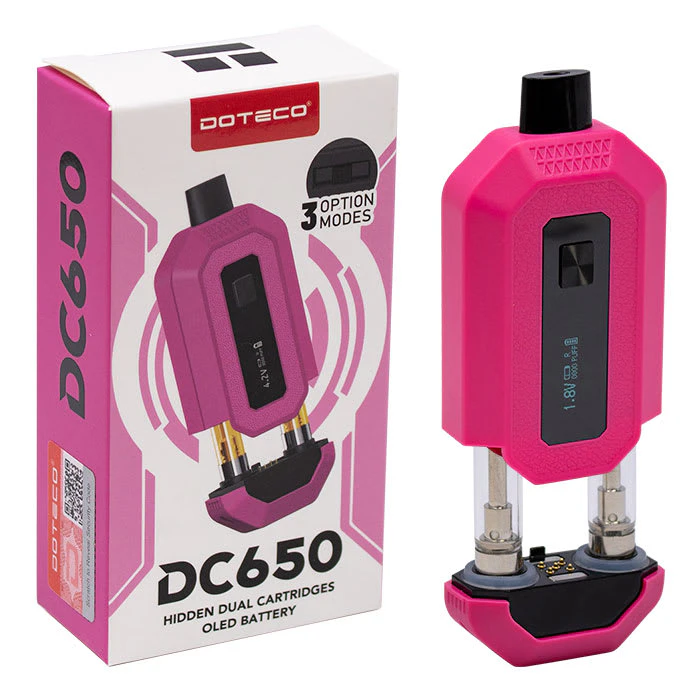 Accessories - Doteco Dual 510 Cart Battery - Pink Main Image