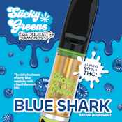 Blue Shark Liquid Diamonds (1mL) - Sticky Greens