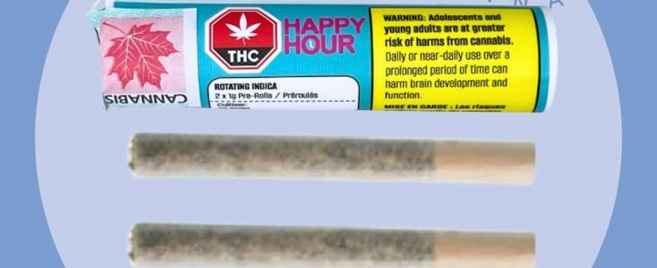 Happy Hour - Happy Hour Special 2 x 1g Pre-Rolls