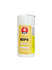 Indiva Blips - Indiva Blips 1:2 CBG/THC 20 x 0.4g Tablets