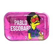Pablo Escobart Medium Metal Rolling Tray