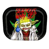 Yoda Serious Why So Small Metal Rolling Tray