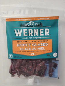 Star Wholesale LTD. - Werner Honey Glazed Beef Jerky 68g
