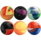 Assorted Silicone Containers - Ball 1.5"
