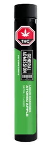 General Admission - ATOMIC APPLE LIQUID DIAMOND BLEND 510 CARTRIDGE - 0.95