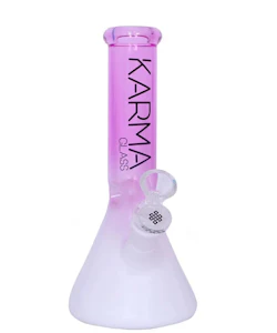 MAQ Distributors - Karma 9" 2 Tone Glass Bong