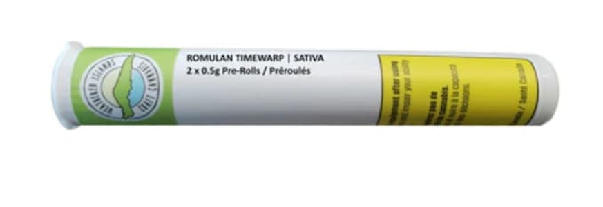 Weathered Islands Craft Cannabis - PR - Weathered Islands Craft Cannabis - Romulan Timewarp Pre-Rolls