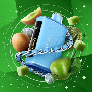 KRAZE LUNA - Kiwi Pear Cactus G Ice - 42K Puff - 20mg - KRAZE LUNA