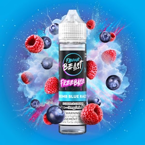 FLAVOUR BEAST - Bomb Blue Razz - 60ml - 3mg - FLAVOUR BEAST