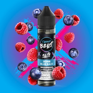 FLAVOUR BEAST - Bomb Blue Razz - 60ml - 20mg - FLAVOUR BEAST