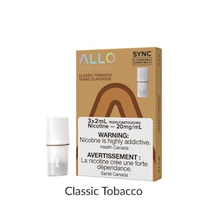 ALLO - Classic Tobacco - 20mg - Allo Sync