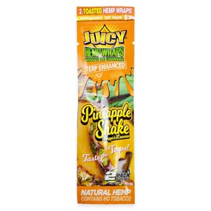 Juicy Jay's - Juicy Jay Terp-Infused 2x Hemp Wrap - Pineapple Shake