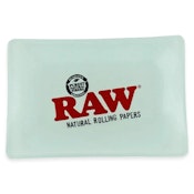 RAW Frosted Glass Rolling Tray - Mini