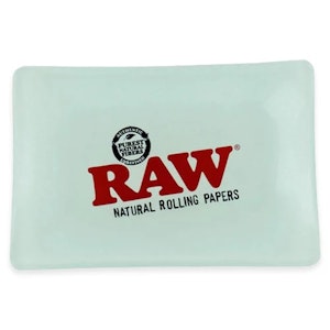 RAW - RAW Frosted Glass Rolling Tray - Mini