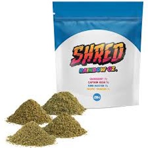 SHRED - Rainbow Oz 4 x 7g Milled Flower