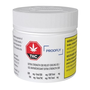 PROOFLY - EXTRA STRENGTH CBD RELIEF COOLING GEL MINI SIZE - 25